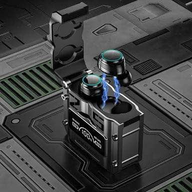 M25 Gaming Wireless Earbuds – Bluetooth 5.3 with LED Display