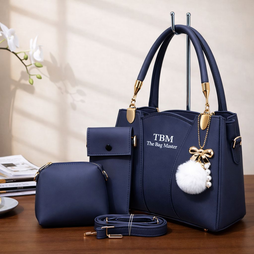 TBM The Bag Master 3 Piece Handbag Set