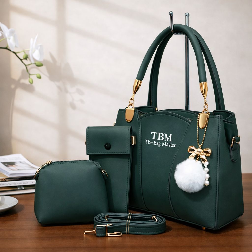 TBM The Bag Master 3 Piece Handbag Set