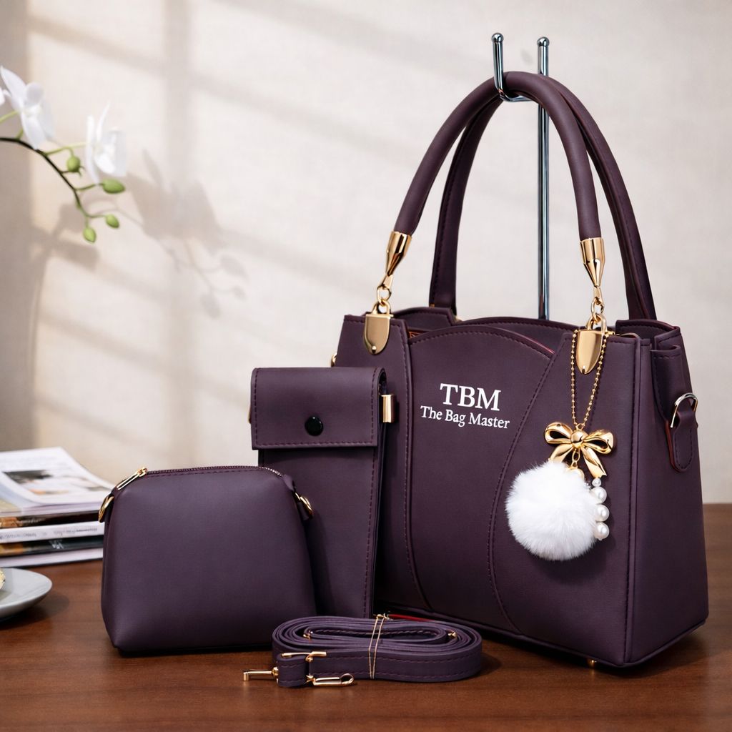 TBM The Bag Master 3 Piece Handbag Set